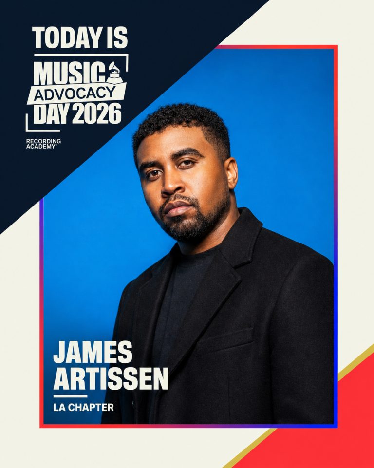 James Artissen Joins The Music Advocacy Program For The Recording Academy