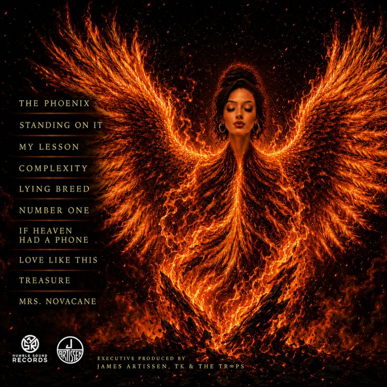 Tynisha Keli Releases New Album “The Chronicles of TK: The Phoenix” Executive Produced By James Artissen